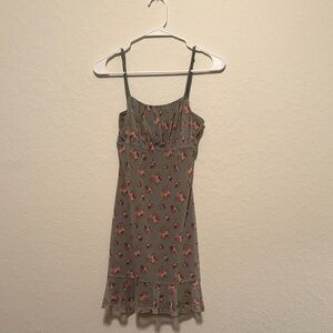 Sky and Sparrow Floral Spaghetti Strap Dress